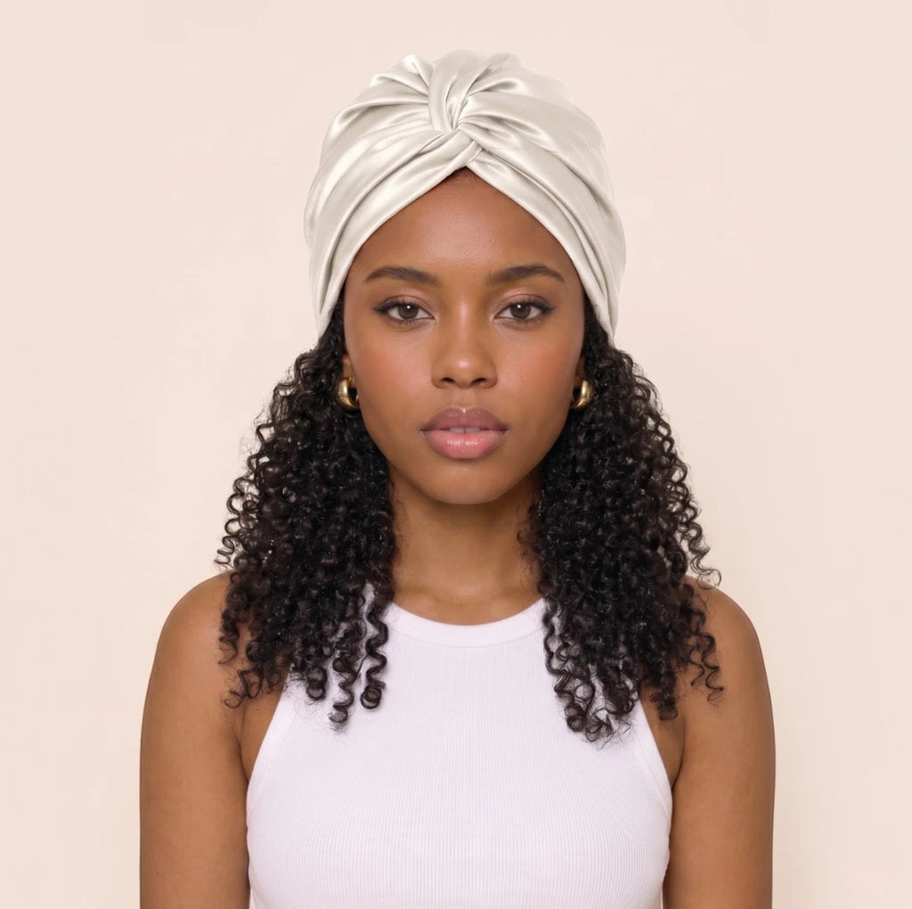 Bonnet en Soie double couche