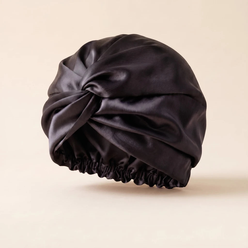 Bonnet en Soie double couche