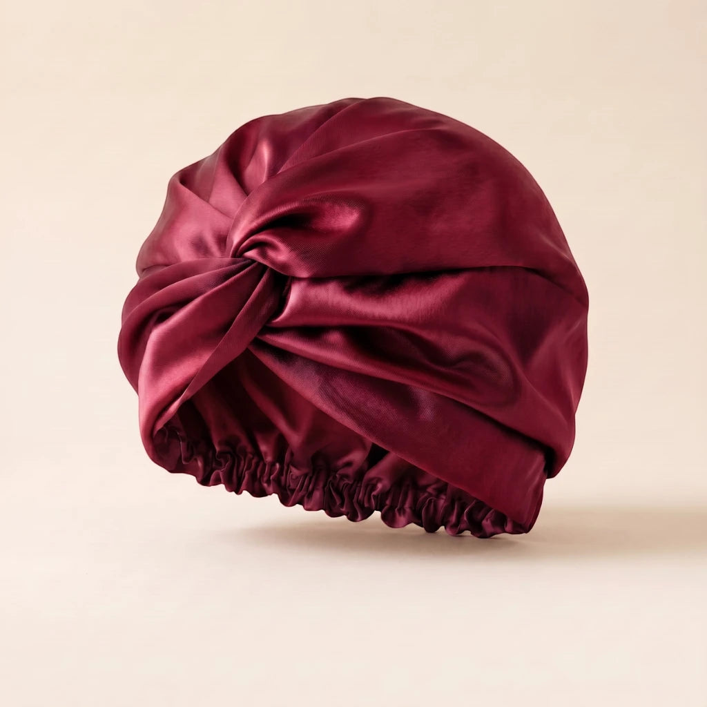 Bonnet en Soie double couche