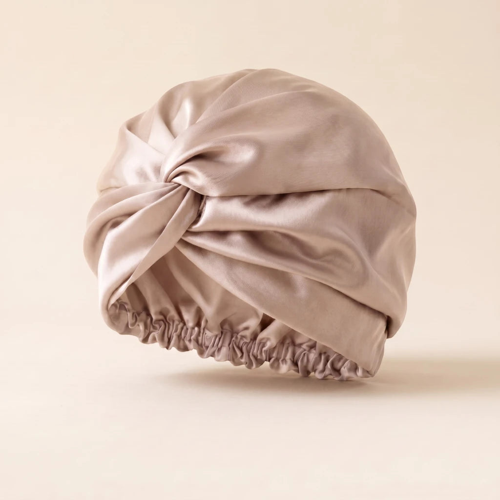 Bonnet en Soie double couche
